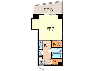 ロイヤルメゾン芦屋WESTの物件間取画像